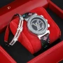 Часовник+гривна louis vuitton hermes versace gucci chanel gucci , снимка 10
