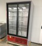 Двойна вертикална хладилна витрина с врати - 1,20 m, снимка 1 - Хладилници - 37068951