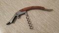 Джобен нож - неръждаема стомана и дърво, снимка 4