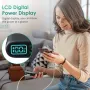 Power Bank 33800mAh, преносимо зарядно устройство с голям капацитет и бързо зареждане с 5 изхода и 2, снимка 6