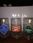 Халби с етикети на известни австрийски марки бира, снимка 1 - Чаши - 40272527