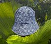 Дънкова лятна шапка тип идиотка #10523-4 ., снимка 3