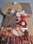 Комплект съдържащ кашмирен шал, барета , ръкавици и луксозна кутия, снимка 6