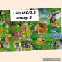 Детска постелка за игра 1см – килим двулицев, снимка 14