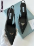 Prada Дамски Обувки На Ток С Кристали Прада - 2 Цвята Код SK600, снимка 6