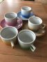 Разноцветни порцеланови чашки за кафе, снимка 2