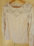 Дамска блуза с дълъг ръкав .с дантела и подплата., снимка 1