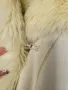 Дамско палто,еко кожа и косъм Lindex S/Xs, снимка 7