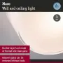 Бял LED плафон Paulmann 71081 Maro, 6,8 W, 430 lm, 3000 K, IP44, снимка 4