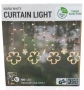 Светлинна завеса с цветя 130 LED, снимка 1