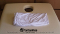 Покривало за масажна кушетка в бял цвят - TS1107, снимка 6