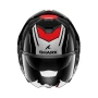 Каска Shark Oxo Rydger Black Silver Red, снимка 6