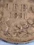 Сребърна монета 2 лева 1891г. Княжество България Княз Фердинанд първи за КОЛЕКЦИЯ 34043, снимка 2