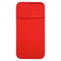 Силиконов калъф кейс bSmart Camera protection - iPhone 11 (6.1), Червен, снимка 2