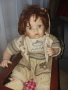 Антикварна Кукла със количка , снимка 1