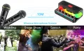 Комплект безжични микрофони с двуканална система за управление BeTIM c18 Bluetooth, снимка 7