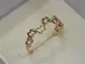 Дамски златен пръстен 14К 585 / 1,00 гр., снимка 2
