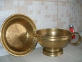 Бронзови Паница Чиния, снимка 9
