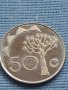 Монета 50 цента 1993г. Намибия рядка за КОЛЕКЦИОНЕРИ 41139, снимка 1 - Нумизматика и бонистика - 42775534