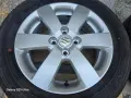 Лети джанти 15ки 4х100 Suzuki + летни гуми 185/60/15 Hankook, снимка 4