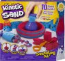 Кинетичен пясък комплект с мега аксесоари Spin Master неизсъхващ пясък, снимка 1