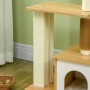 PawHut Котешко дърво Котешка пещера, 1 котешко легло, 1 място за почивка, 59,5 см x 39,5 см x 114 см, снимка 9