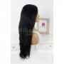 Дълга черна чуплива лейс фронт перука Линда, снимка 3