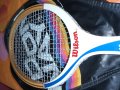 Колекционерска дървена тенис ракета Wilson Jimmy Connors ACE / Дървена ретро ракета Уилсън, снимка 4