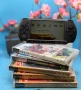 Конзола Sony PlayStation Portable (PSP Street) – E1004 + 5 игри, снимка 1