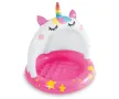 Детски басейн със сенник Intex Еднорог, 102 x 102см, с меко дъно, Unicorn , снимка 2