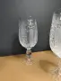 6 броя кристални чаши с шлифовка тип „Ананас“ , снимка 4