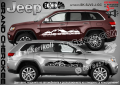 Jeep Trail Hawk стикери надписи лепенки фолио SK-SJV2-J-TH Trailhawk, снимка 4