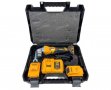 Акумулаторен ъглошлайф DeWalt XR 24V 4Ah с 2 батерии флекс, снимка 3