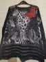 СТРАХОТНА БЛУЗА ЕФЕКТЕН ДЕСЕН XL-2XL, снимка 1