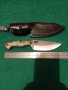 Нож за дране от s390 стомана закалена на 67 hrc. , снимка 3