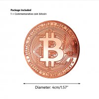 Биткойн монета / Bitcoin ( BTC ) - 3 модела, снимка 7 - Нумизматика и бонистика - 39011537