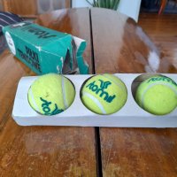 Стари топки за тенис на корт Stomil, снимка 2 - Други ценни предмети - 40240569