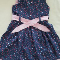 Детска рокля с коланче без ръкав - размер 110, снимка 6 - Детски рокли и поли - 37119400