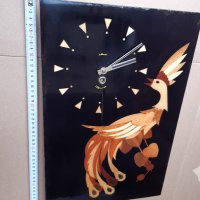 Стенен голям часовник МАЯК - Жар птица . РЯДЪК !!!, снимка 3 - Антикварни и старинни предмети - 42523514