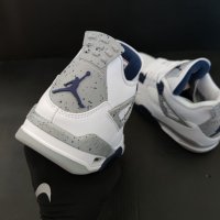 Nike Air Jordan 4 Midnight Navy Нови Оригинални Обувки Кецове Маратонки Размер 42 Номер 26.5см , снимка 3 - Кецове - 39772203