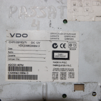 CD RADIO SD CARD VW Passat B5 (1997-2000г.) CHM105MP3 / 1J0035152F / двоен дин касетофон чейнджър, снимка 6 - Аксесоари и консумативи - 44700974