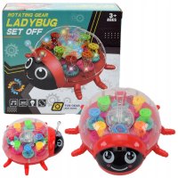Интерактивна играчка калинка с многоцветна светлинна проекция, снимка 2 - Музикални играчки - 42559402