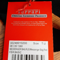 Нова оригинална лицензирана чанта за лаптоп Ферари Ferrari, снимка 4 - Лаптоп аксесоари - 36485320