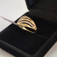 Нов Златен пръстен-3,10гр/14кр, снимка 2 - Пръстени - 42491895