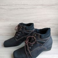 Нови велурени обувки с вата № 41, снимка 2 - Дамски боти - 31555827