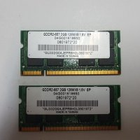 ASUS DDRII 667MHz  2GB, снимка 1 - Части за лаптопи - 30075443