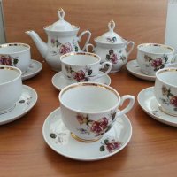Руски порцеланов сервиз за чай , снимка 11 - Антикварни и старинни предмети - 30295651