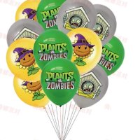 Plants vs Zombies Зомбита срещу растения Обикновен надуваем латекс латексов балон парти , снимка 2 - Други - 29337313