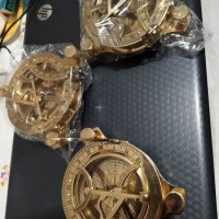 Огромен компас със слънчев часовник, снимка 6 - Антикварни и старинни предмети - 31203596