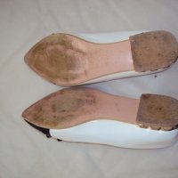 Дамски лачени обувки на МАТ-СТАР черно и бяло, снимка 5 - Дамски елегантни обувки - 42863759
